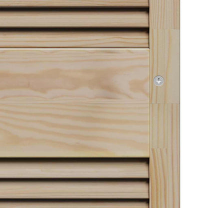Porta per Armadio con porta 2 pcs Naturale 170 x 2,1 x 49,5 cm | homemem39