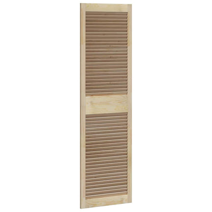 Porta per Armadio 2 pcs Naturale 140.5 x 2.1 x 49.5 cm - homemem39