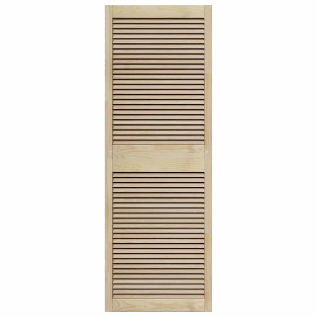 Porta per Armadio 2 pcs Naturale 140.5 x 2.1 x 49.5 cm - homemem39