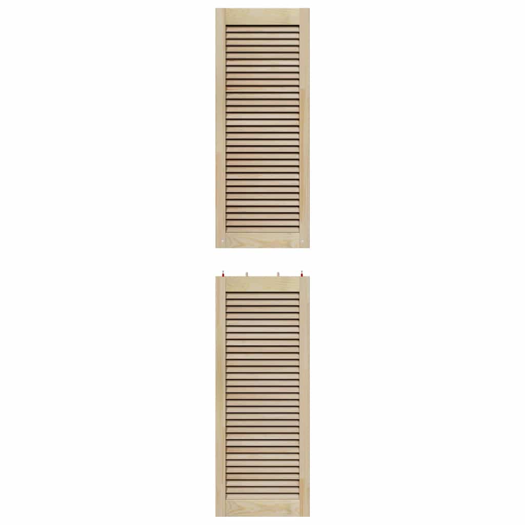 Porta per Armadio con porta 2 pcs Naturale 201 x 2,1 x 39,5 cm | homemem39