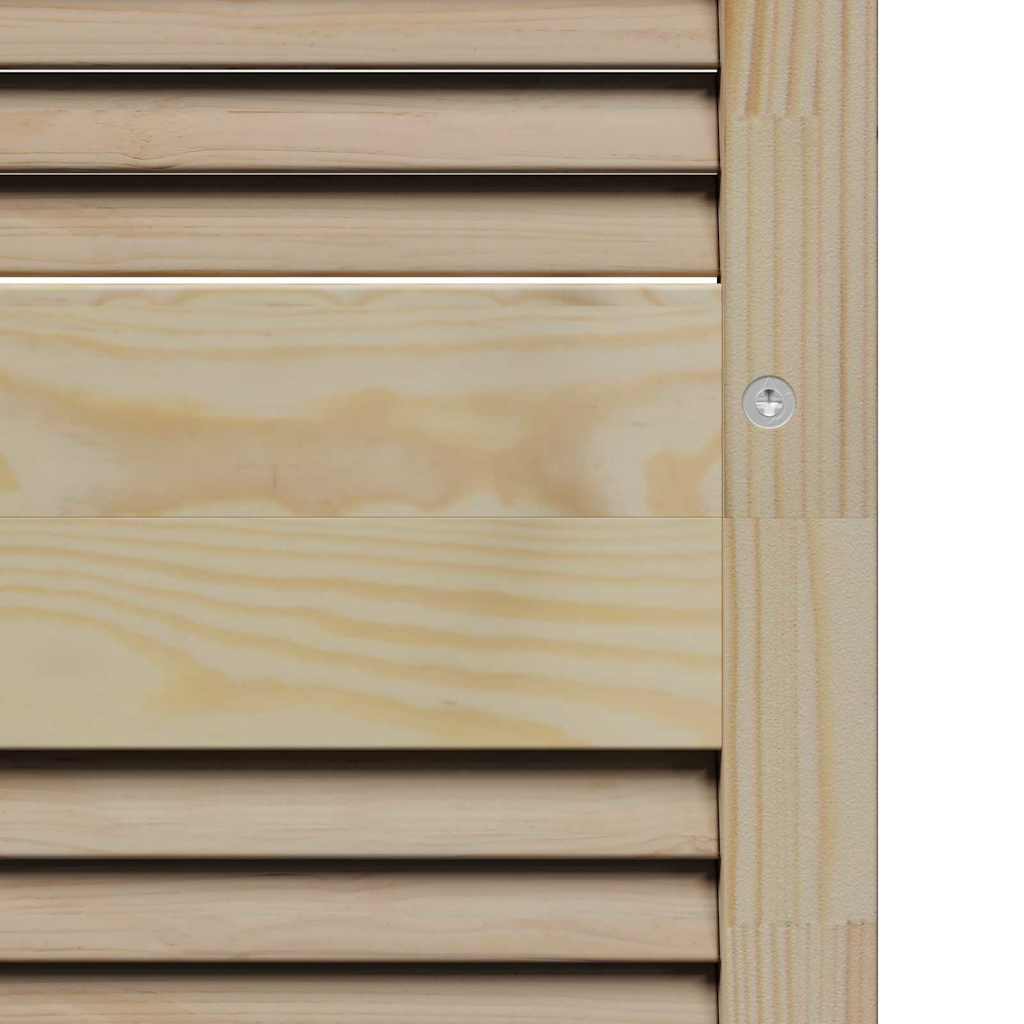 Porta per Armadio con porta 2 pcs Naturale 201 x 2,1 x 39,5 cm | homemem39