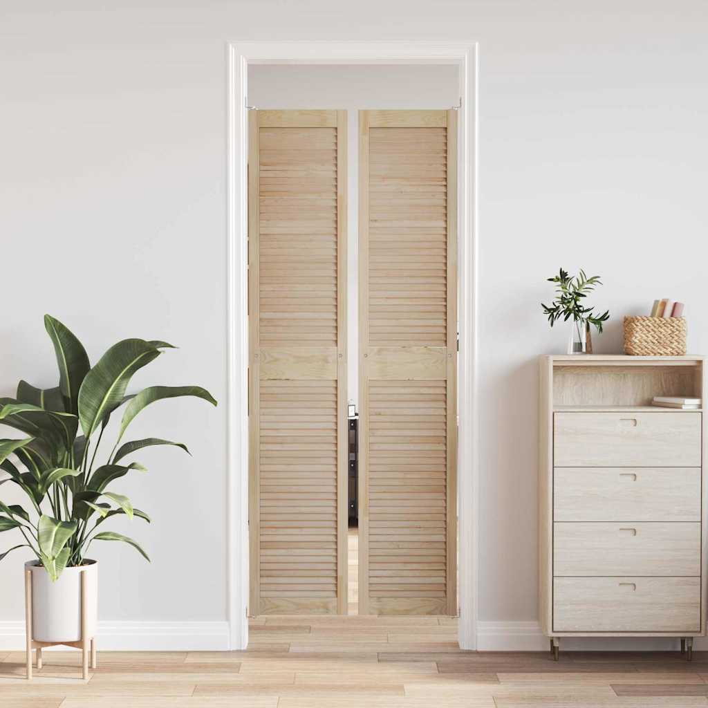 Porta per Armadio con porta 2 pcs Naturale 140.5 x 2 x 59.5 cm
