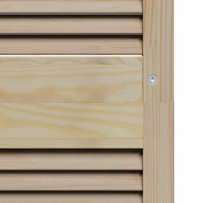 Porta per Armadio con porta 2 pcs Naturale 201 x 2,1 x 49,5 cm | homemem39