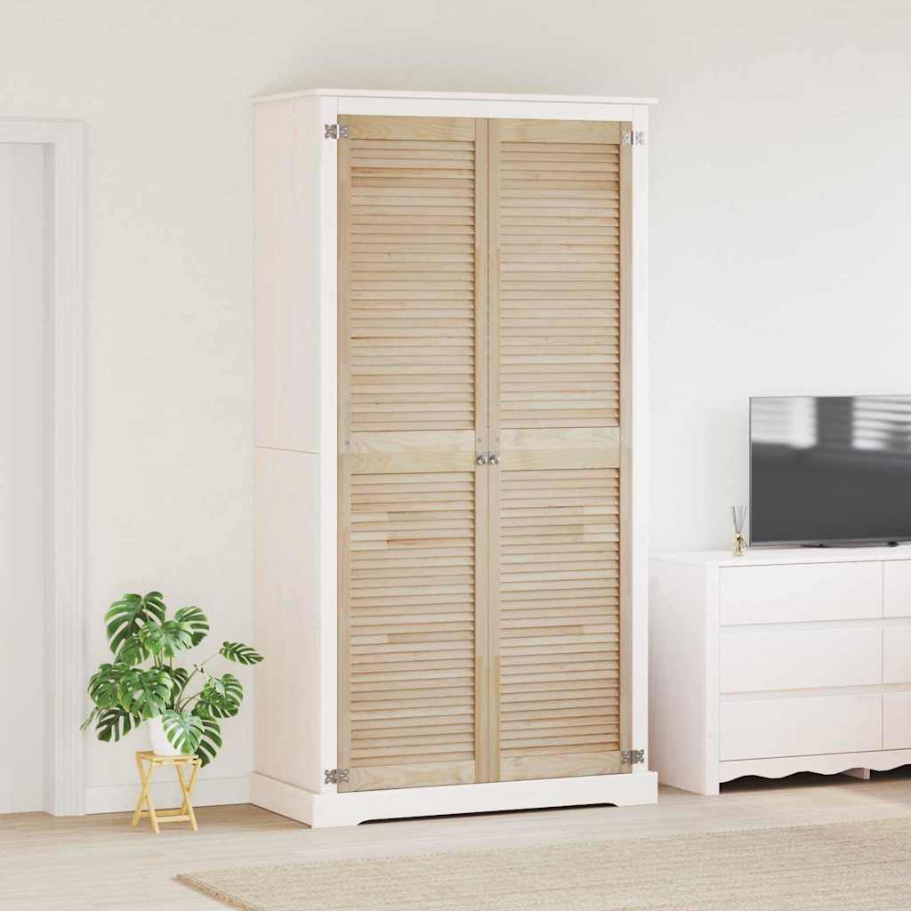 Porta per Armadio con porta 2 pcs Naturale 201 x 2,1 x 49,5 cm | homemem39