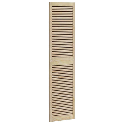 Porta per Armadio con porta 2 pcs Naturale 201 x 2,1 x 49,5 cm | homemem39