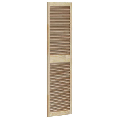 Porta per Armadio con porta 2 pcs Naturale 201 x 2,1 x 49,5 cm | homemem39