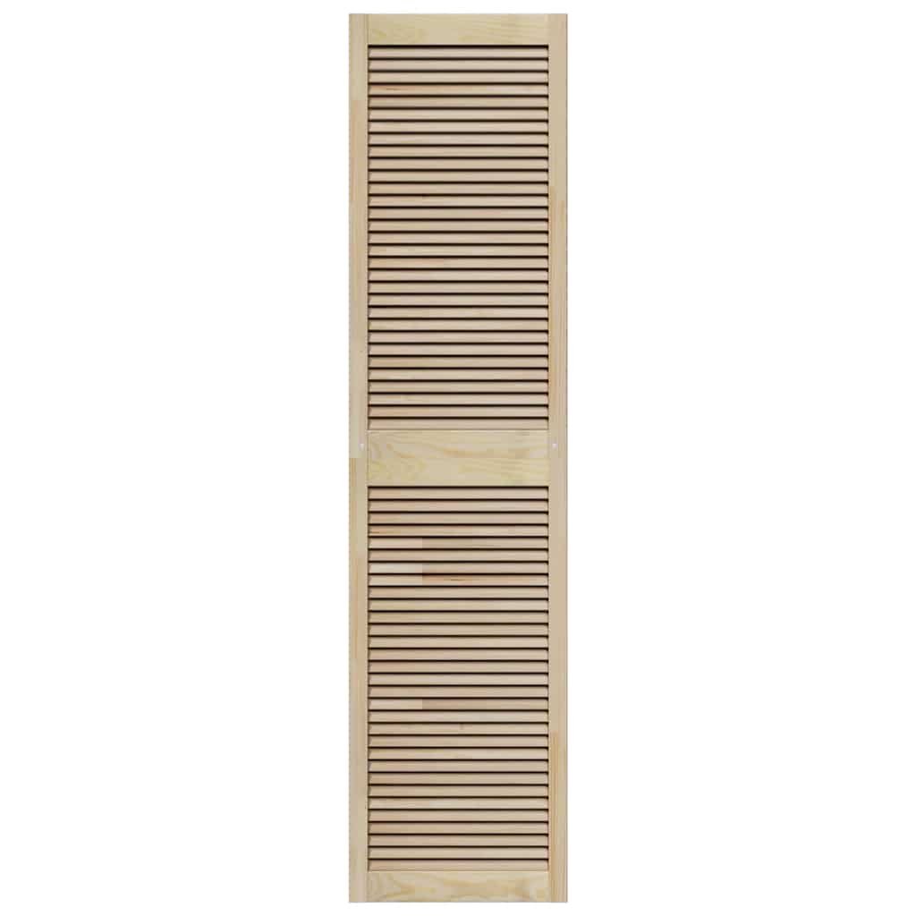 Porta per Armadio con porta 2 pcs Naturale 201 x 2,1 x 49,5 cm | homemem39