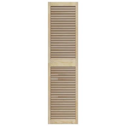 Porta per Armadio con porta 2 pcs Naturale 201 x 2,1 x 49,5 cm | homemem39