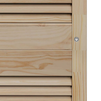 Porta per Armadio con porta 2 pcs Naturale 201 x 2,1 x 59,5 cm | homemem39