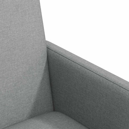 Sedie da Pranzo con Ruote 2 pcs Grigio chiaro 57 x 66 x 94 cm