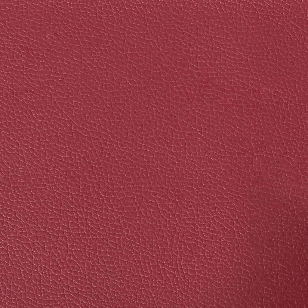 Sedie da Pranzo con Ruote 2 pcs Rosso vino 57 x 66 x 94 cm | homemem39