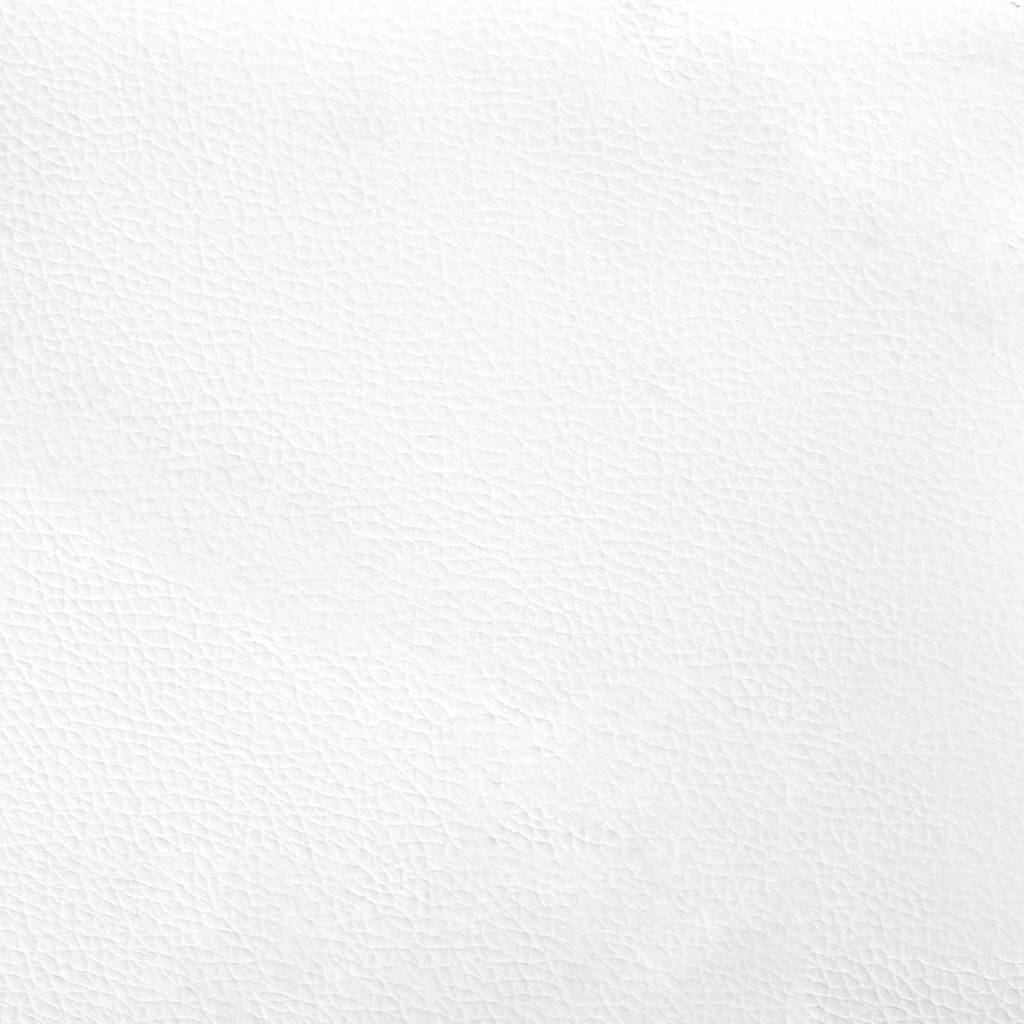 Sedie da Pranzo con Ruote 2 pcs Bianco 57 x 66 x 94 cm | homemem39