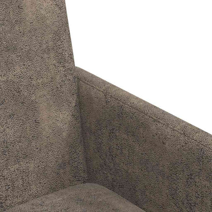 Sedie da Pranzo con Ruote 2 pcs Grigio scuro 57 x 66 x 94 cm