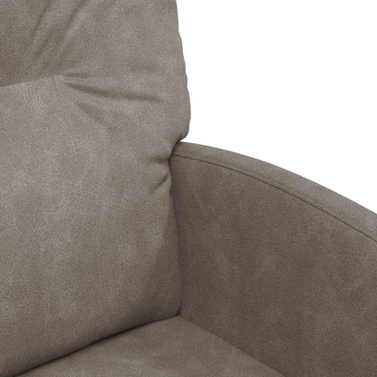 Sedie da Pranzo con Ruote 2 pcs Grigio 57 x 67 x 95 cm | homemem39