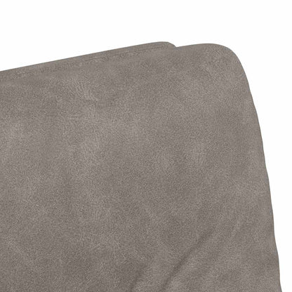 Sedie da Pranzo con Ruote 2 pcs Grigio 57 x 67 x 95 cm | homemem39
