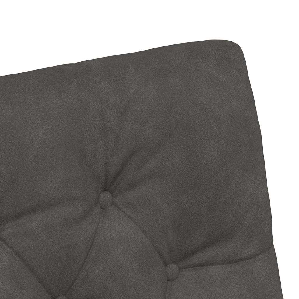 Sedie da Pranzo con Ruote con ruote 2 pcs Nero 58 x 67 x 97 cm