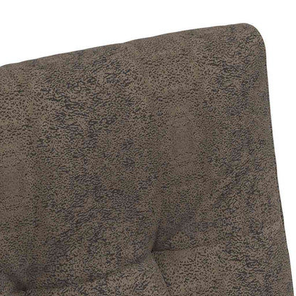 Sedie da Pranzo con Ruote 2 pcs Grigio scuro 58 x 67 x 97 cm