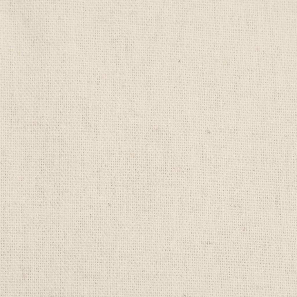 Sedie da pranzo con ruote 2 pcs Beige 57 x 67 x 95 cm Tela