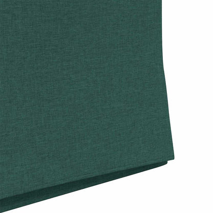 Sedie da pranzo 2 pcs Verde scuro 57 x 67 x 95 cm Tessuto