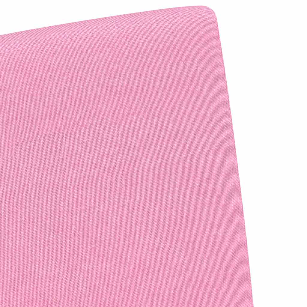 Sedie da pranzo 2 pcs Rosa 57 x 67 x 95 cm Tessuto