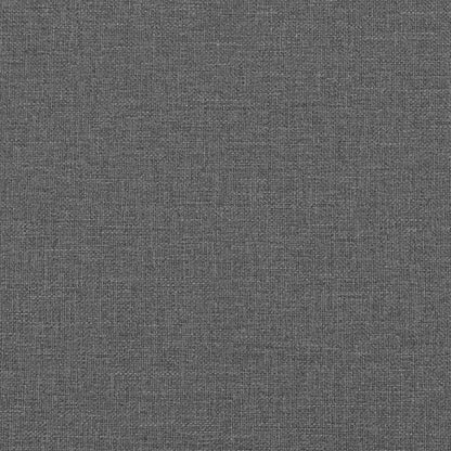 Sedie da pranzo 2 pcs Grigio scuro 57 x 67 x 98 cm Tessuto