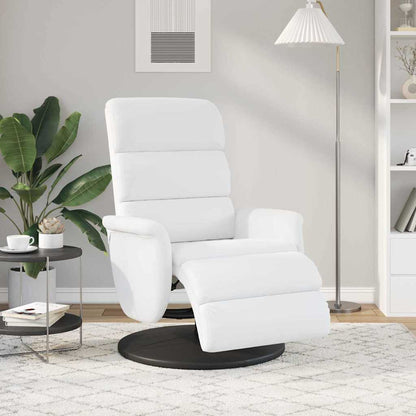 Poltrona reclinabile Bianco 98 x 71 x 106 cm PU | homemem39