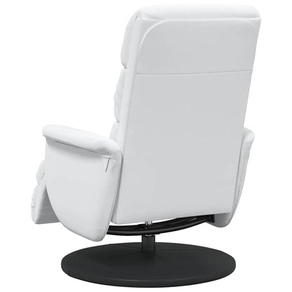 Poltrona reclinabile Bianco 98 x 71 x 106 cm PU | homemem39