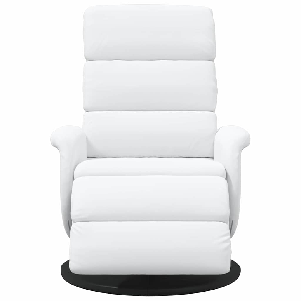 Poltrona reclinabile Bianco 98 x 71 x 106 cm PU | homemem39