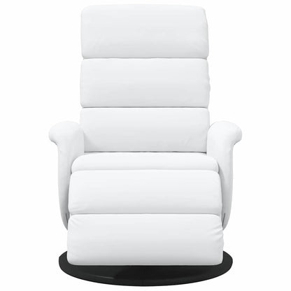Poltrona reclinabile Bianco 98 x 71 x 106 cm PU | homemem39