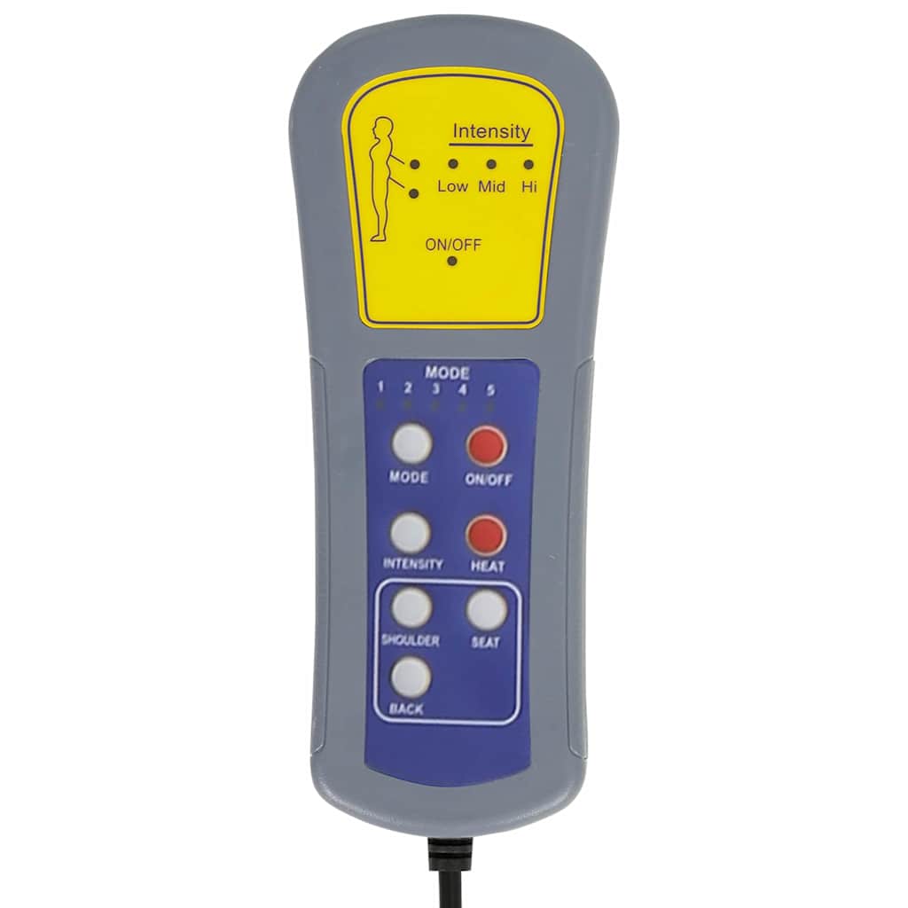 Poltrona Massaggiante Bianco 71 x 98 x 106 cm Pelle sintetica - homemem39