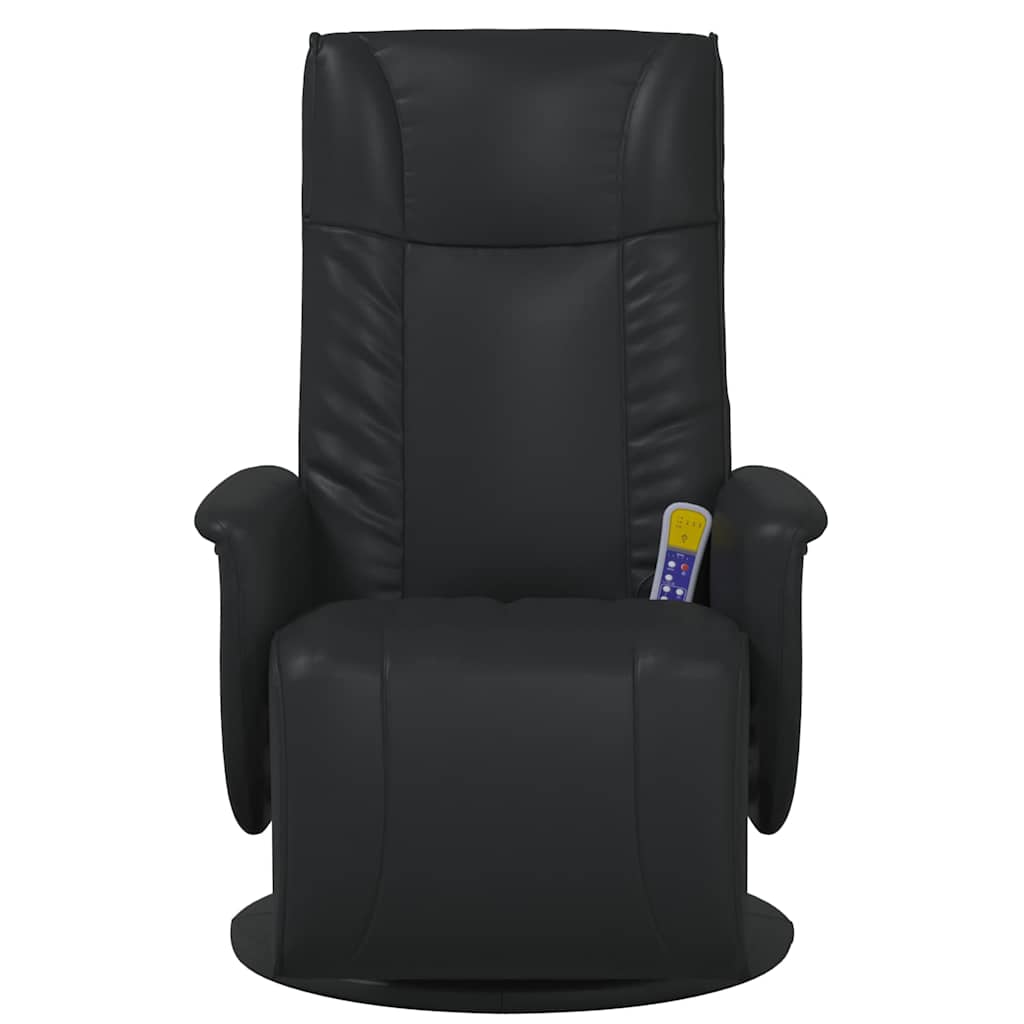 Poltrona reclinabile con massaggio Nero 71 x 90 x 105 cm