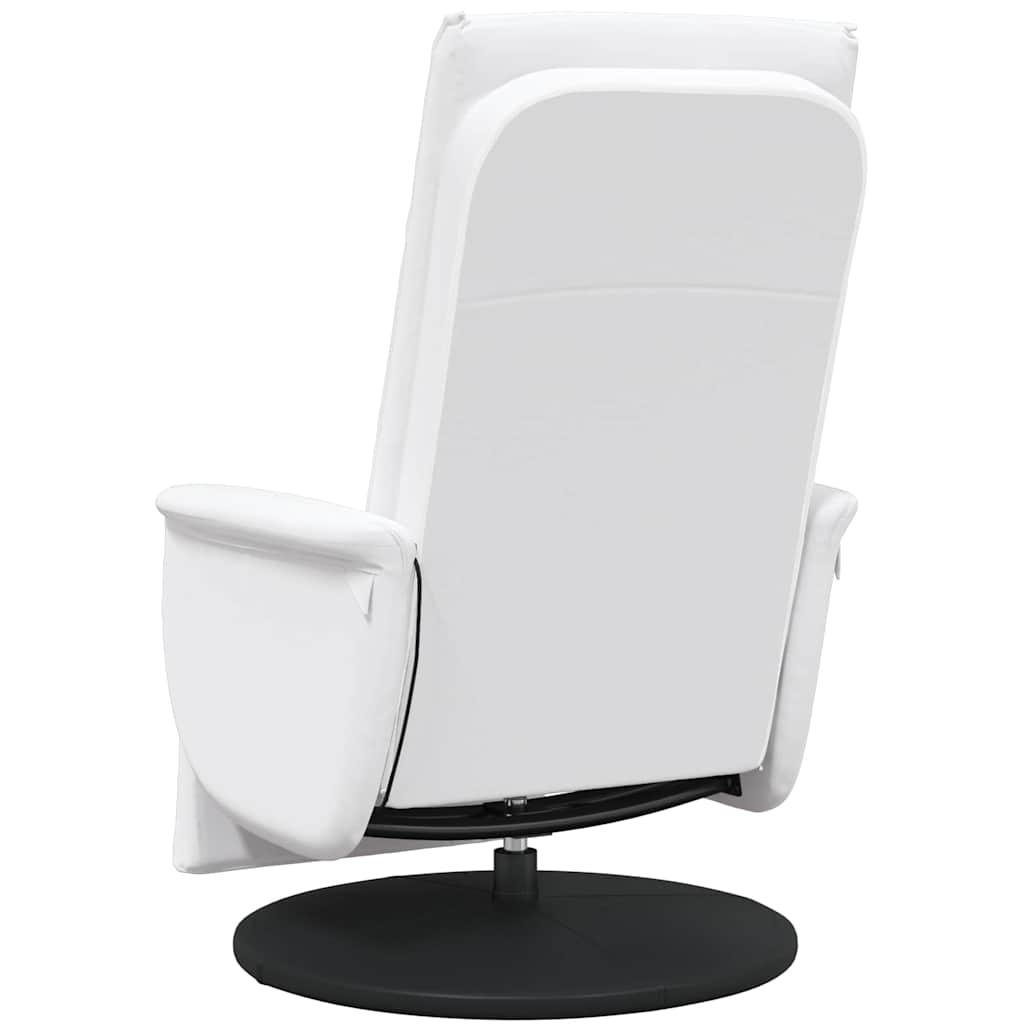 Poltrona reclinabile con massaggio Bianco 71 x 90 x 105 cm