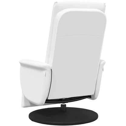 Poltrona reclinabile con massaggio Bianco 71 x 90 x 105 cm