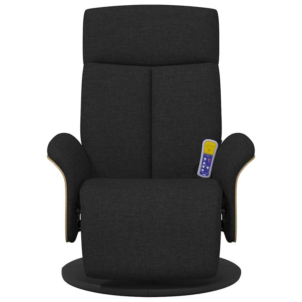 Poltrona Massaggiante Nero 79 x 87 x 104,5 cm Tessuto | homemem39