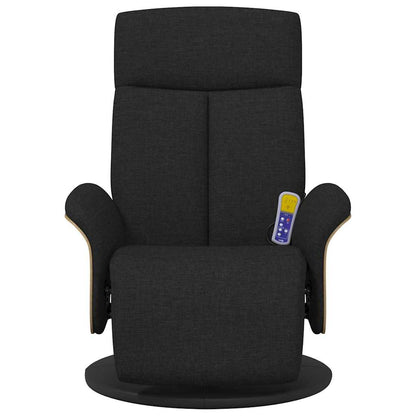 Poltrona Massaggiante Nero 79 x 87 x 104,5 cm Tessuto