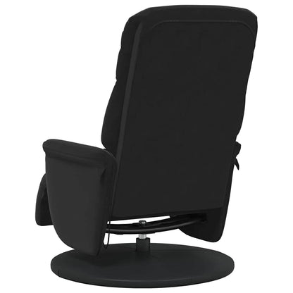 Poltrona Massaggiante Nero 91 x 71 x 105 cm Velluto