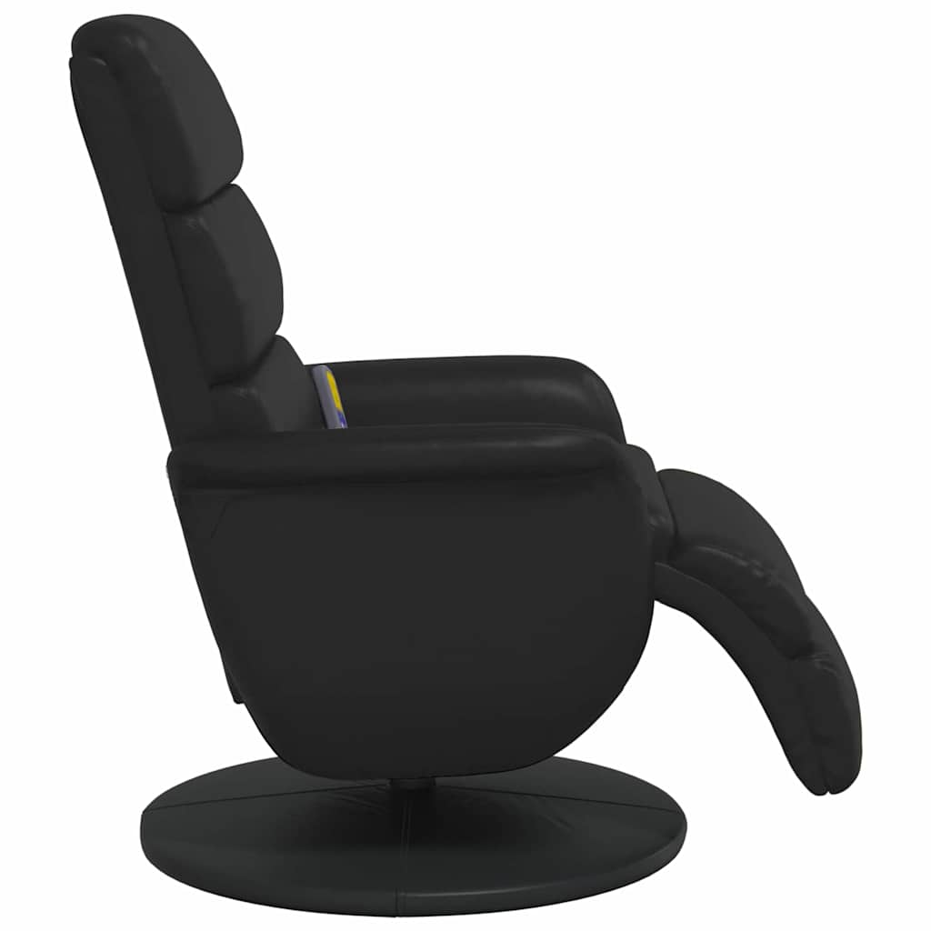 Poltrona Massaggiante Nero 71 x 98 x 106 cm Pelle Sintetica