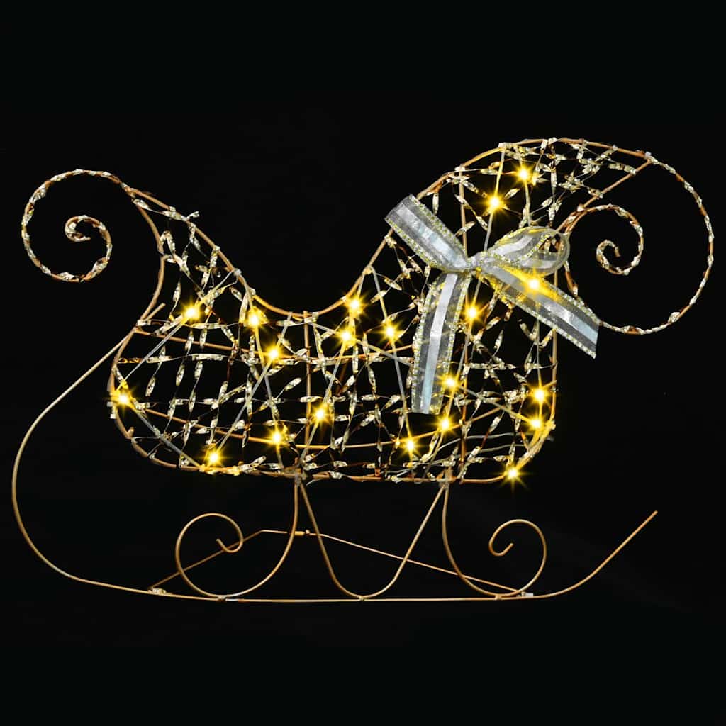 Renne LED con 40 LED 5 pcs Oro PET | homemem39