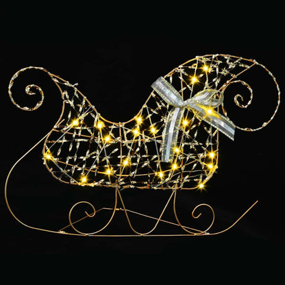 Renne LED con 40 LED 7 pcs Oro PET | homemem39