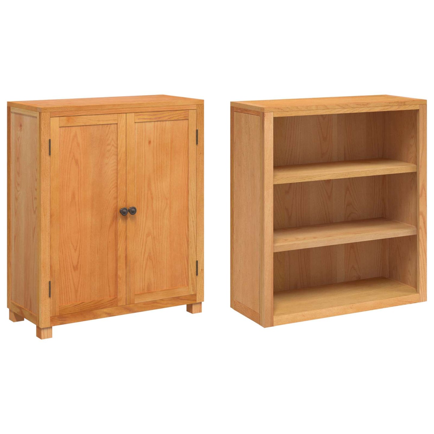 Set di Mobili per Magazzino con porta Marrone Legno multistrato