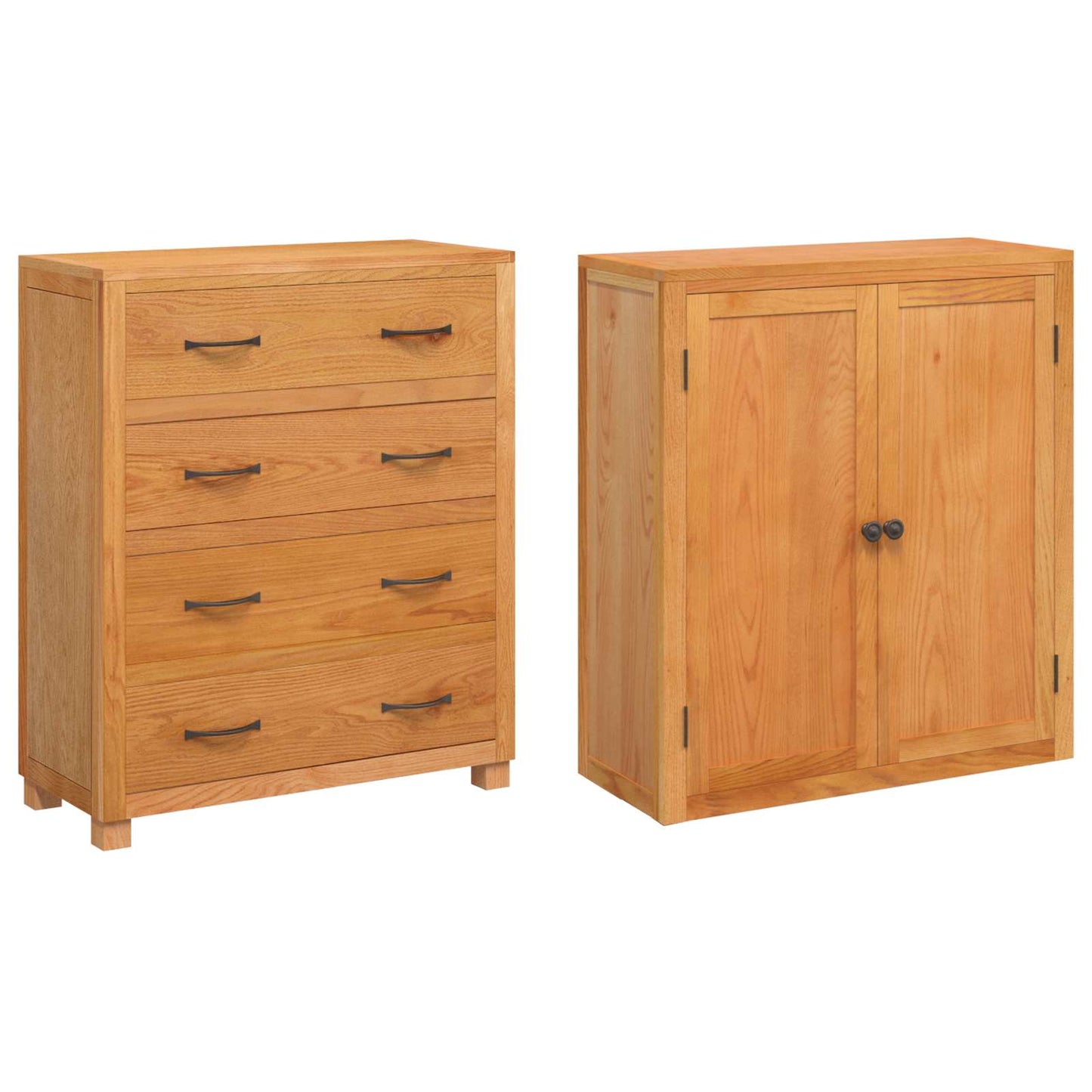 Set di Mobili per Magazzino con porta Marrone Legno multistrato