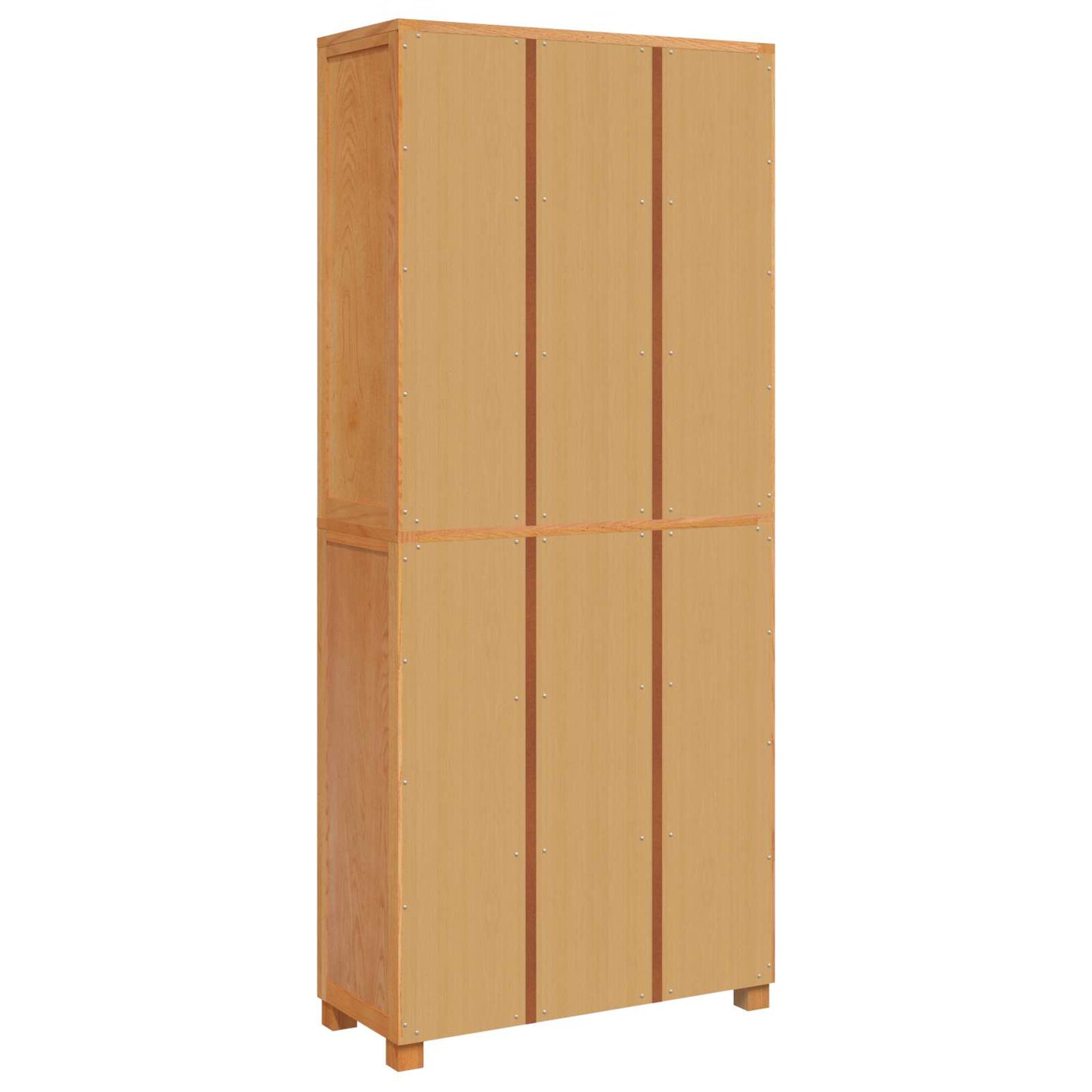 Set di Mobili per Magazzino 2 pz Naturale 80 x 35 x 185 cm