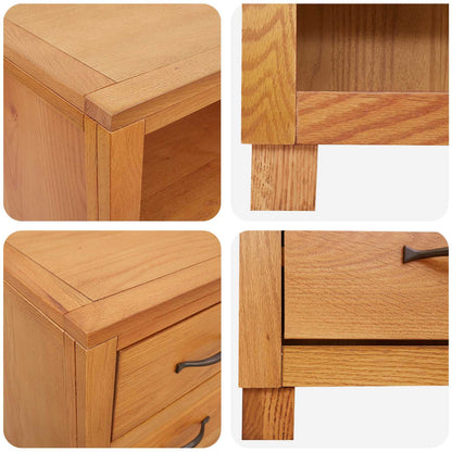 Set di Mobili per Magazzino 2 pz Naturale 80 x 35 x 185 cm