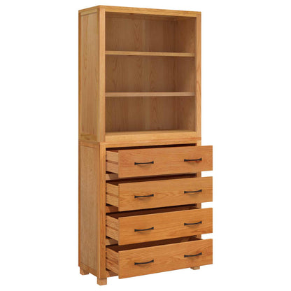 Set di Mobili per Magazzino 2 pz Naturale 80 x 35 x 185 cm