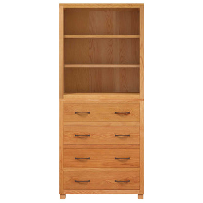 Set di Mobili per Magazzino 2 pz Naturale 80 x 35 x 185 cm