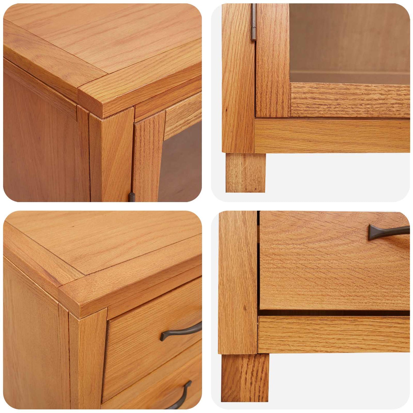 Set di Mobili per Magazzino 2 pz Naturale 80 x 35 x 185 cm