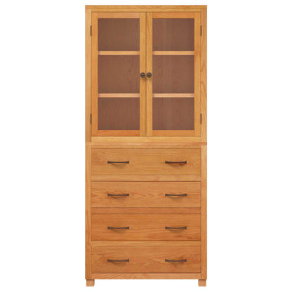 Set di Mobili per Magazzino 2 pz Naturale 80 x 35 x 185 cm