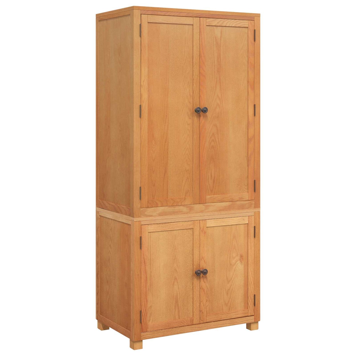 Set di Mobili per Magazzino 2 pz Marrone 80 x 50 x 180 cm