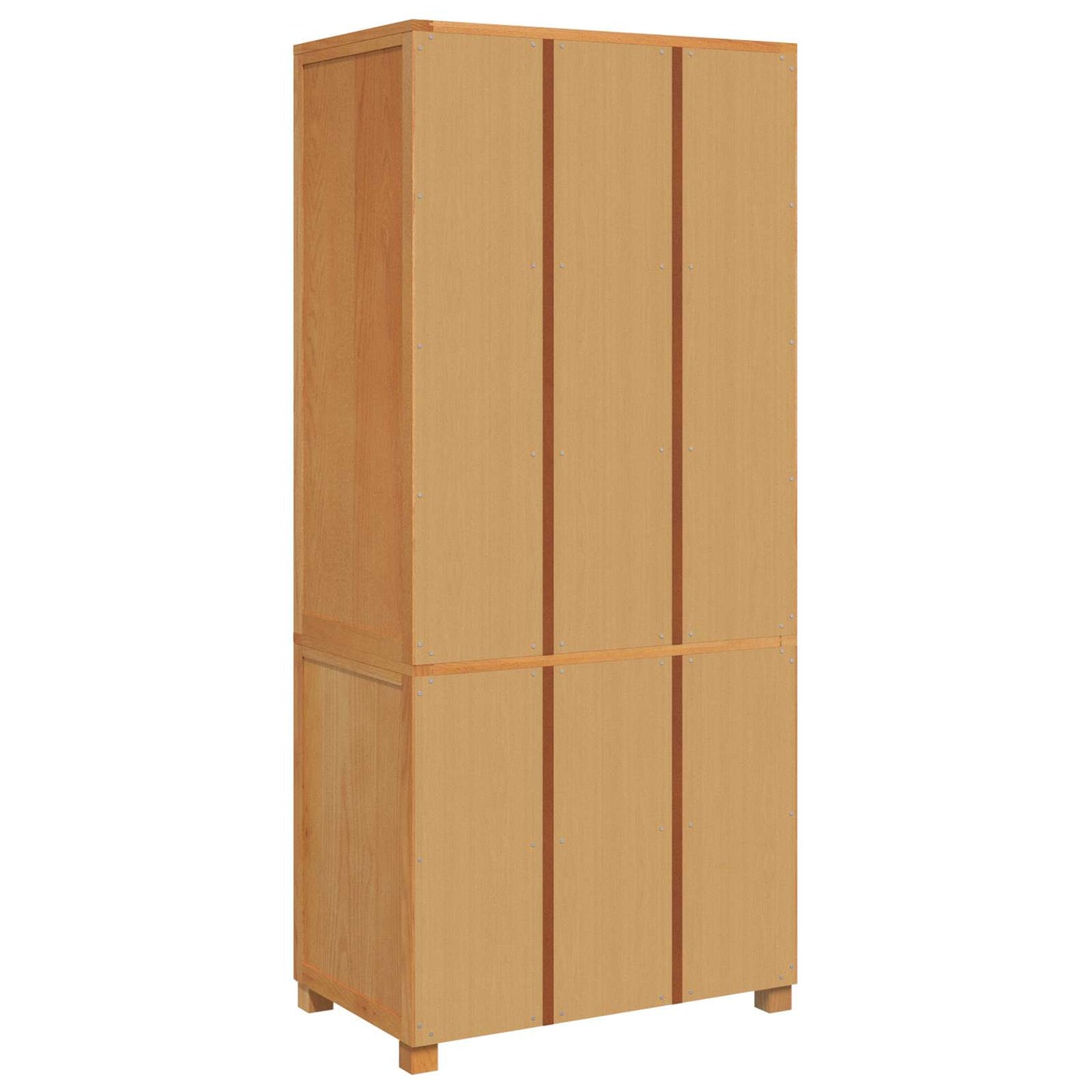 Set di Mobili per Magazzino 2 pz Marrone 80 x 50 x 180 cm