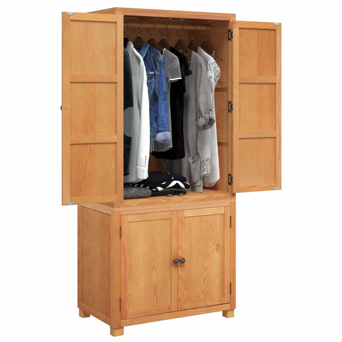 Set di Mobili per Magazzino 2 pz Marrone 80 x 50 x 180 cm